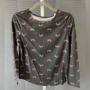 Cat & Jack Girls Patterned Long Sleeve Top